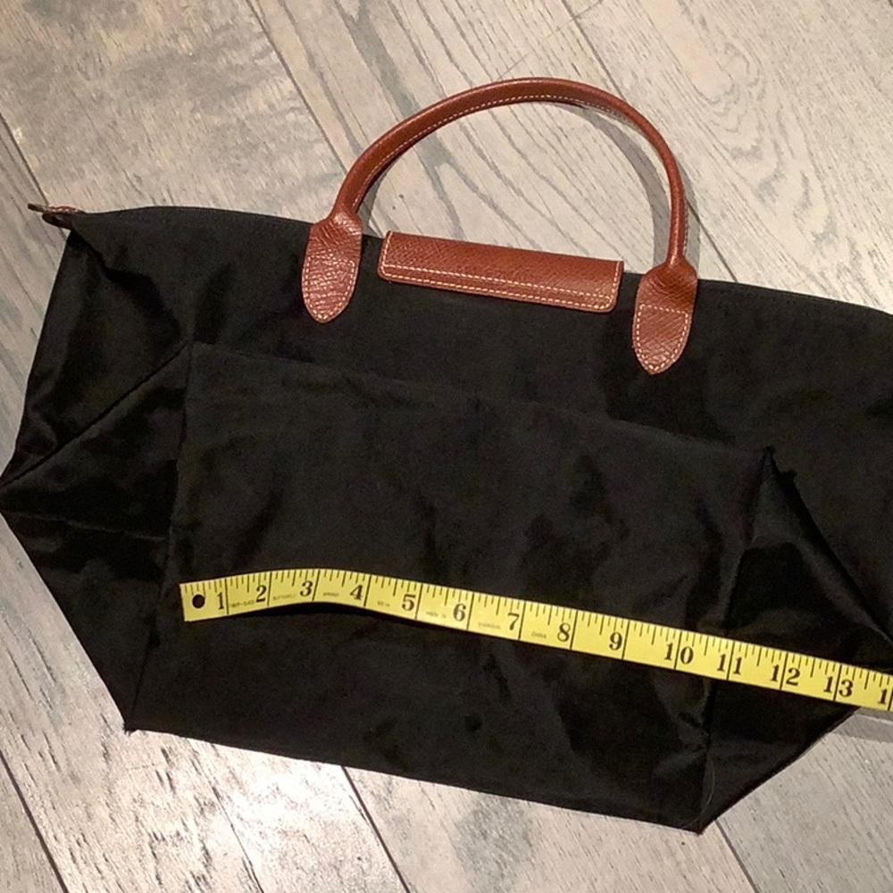 Longchamp Le Pilage Type “M” Black and Brown Women's Tote Bag - Picture 8 of 8